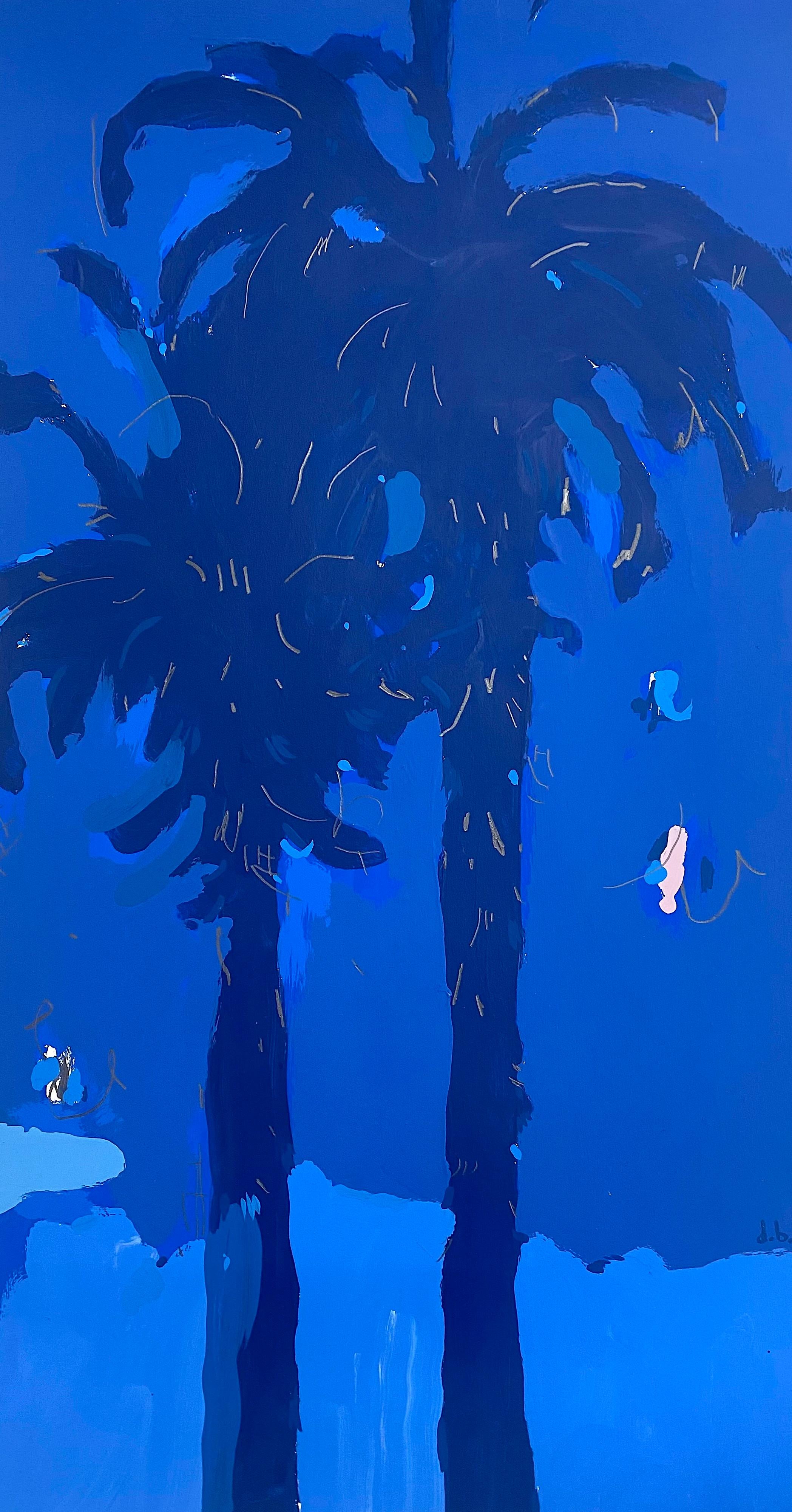 Daniel Berman Figurative Painting - All the palm trees II