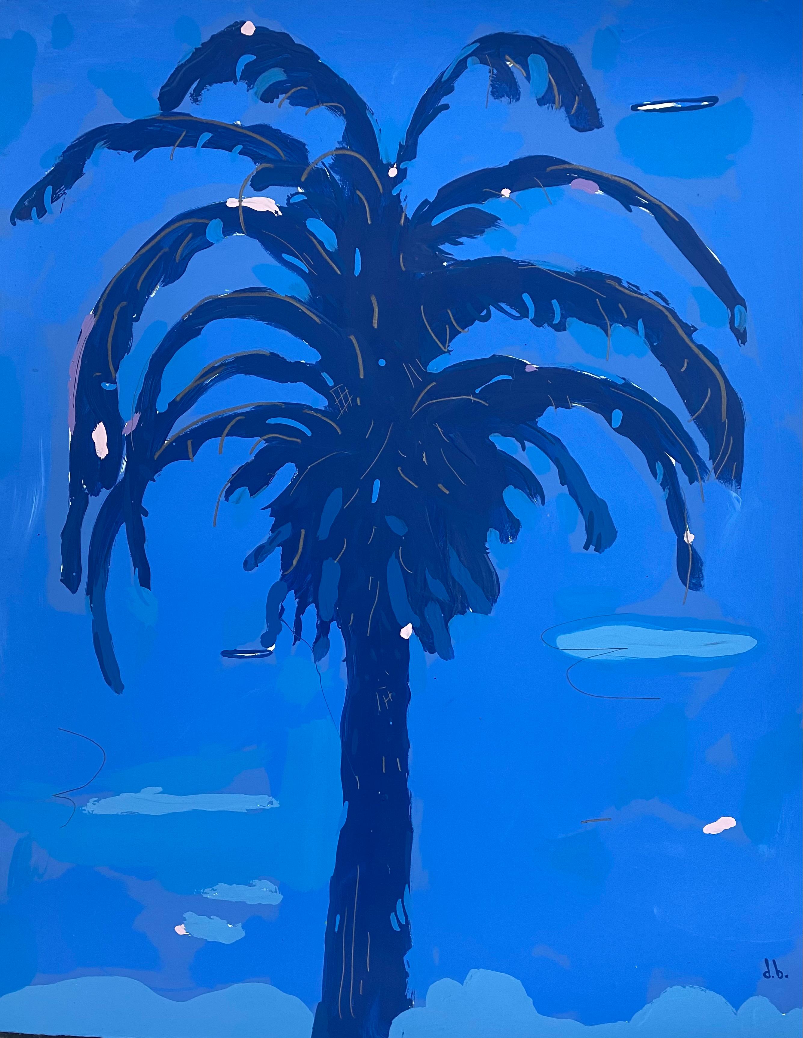 Daniel Berman Figurative Painting - All the palm trees IV