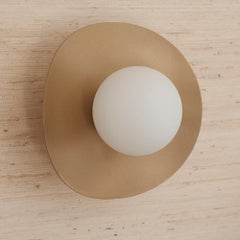 Celeste Wall Sconce Brass by Daniel Boddam