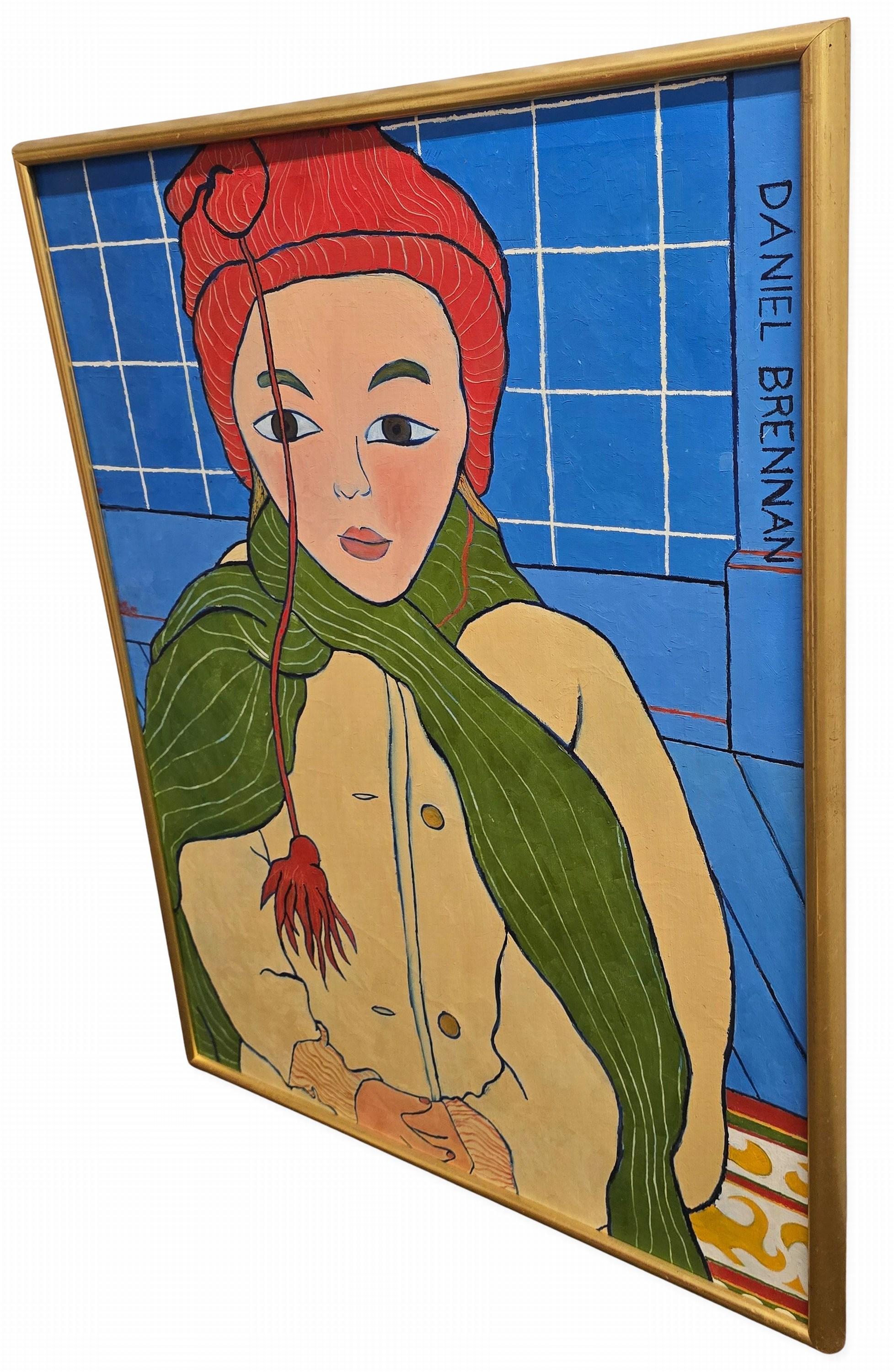 Mädchen mit Halstuch im Angebot 3