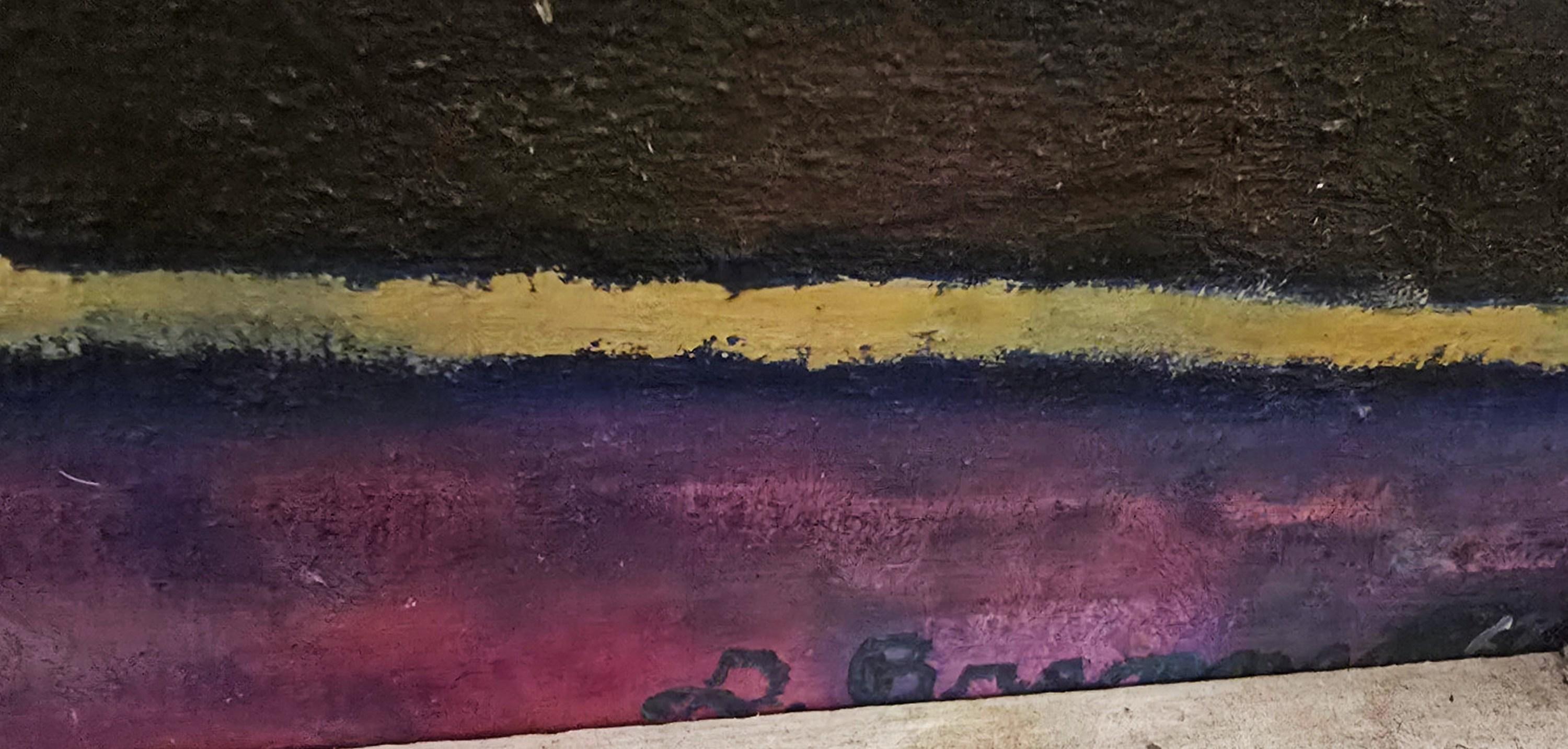 Männliches Porträt mit Stillleben (Mitte des Jahrhunderts, modern, Porträt, farbenfroh, lebendig) im Angebot 4