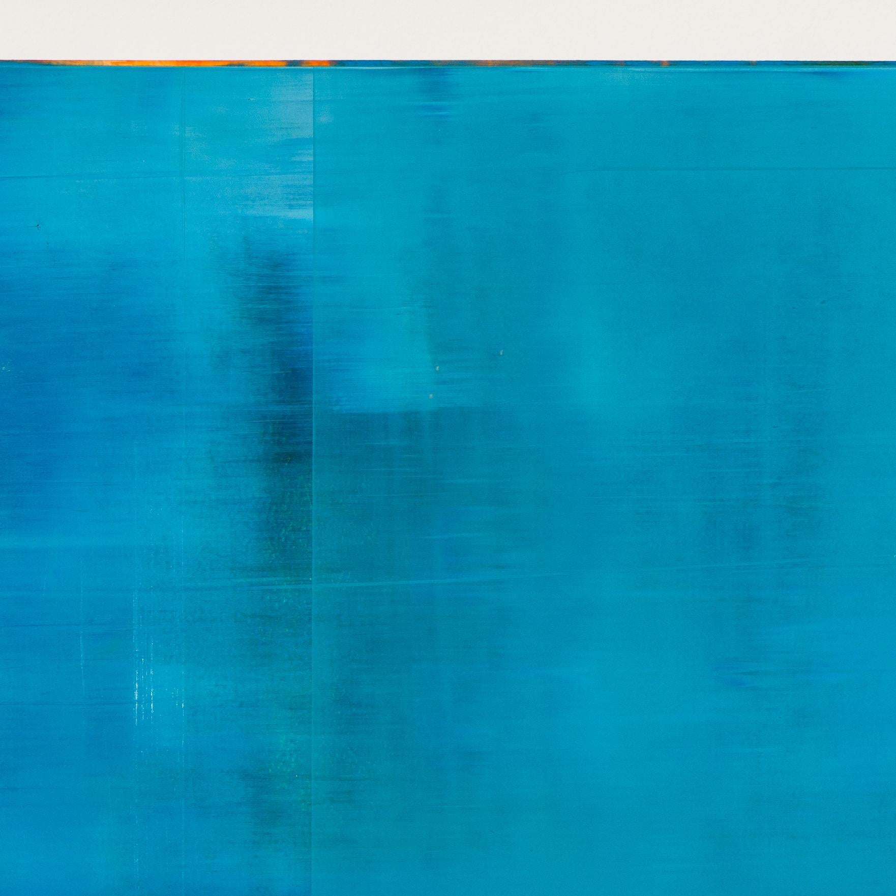 OX 86 (Blau), Abstract Painting, von Daniel Brice
