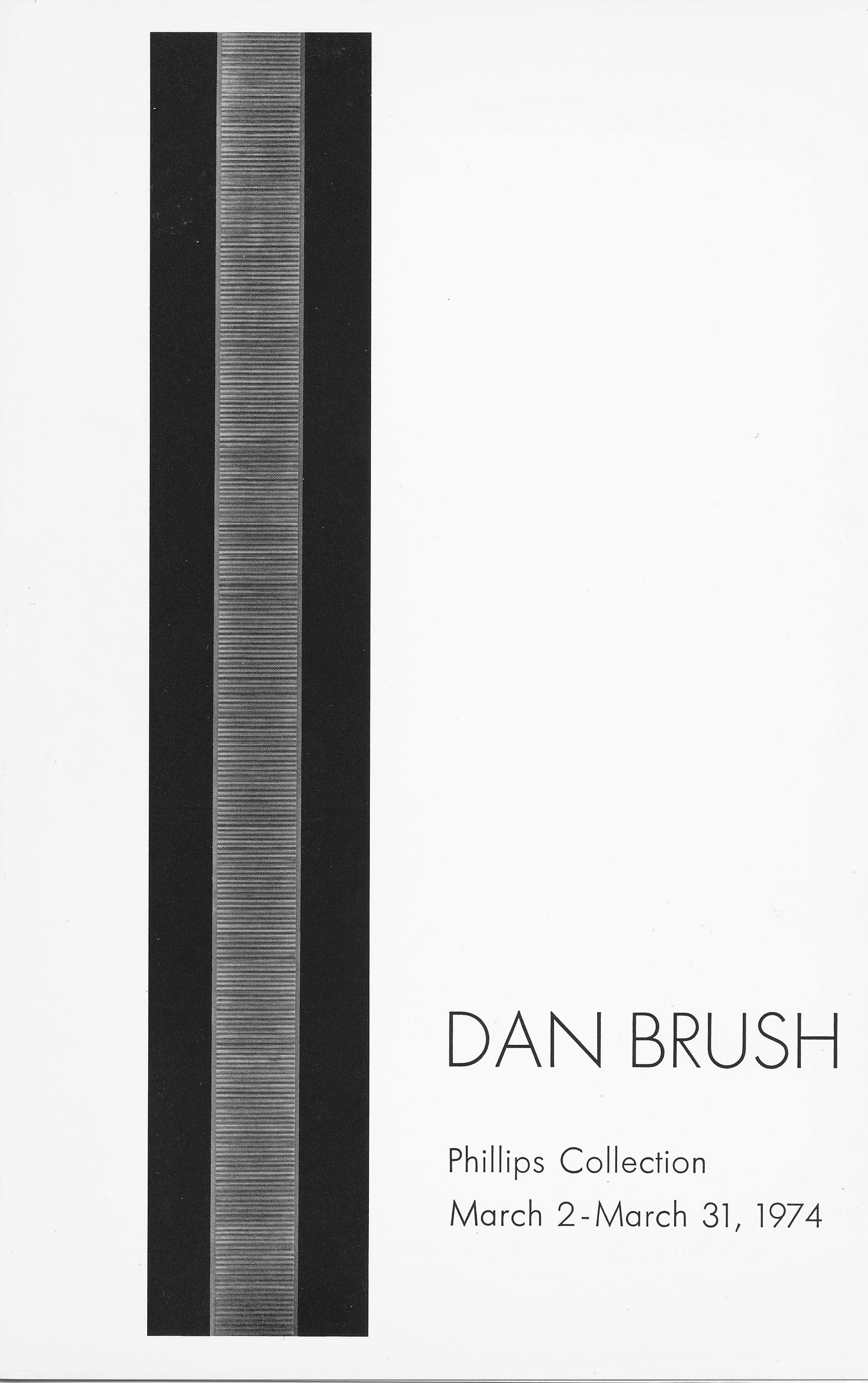 Daniel Brush Painting, 1973 For Sale 6