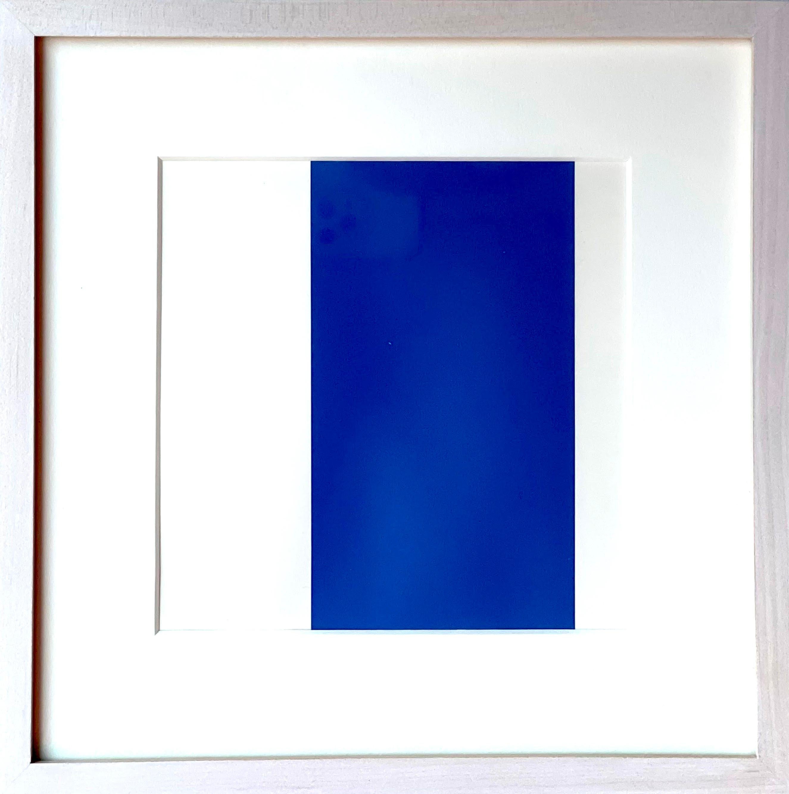 Blue, from 1000 Placements (Rubber Stamp Portfolio) - Print by Daniel Buren