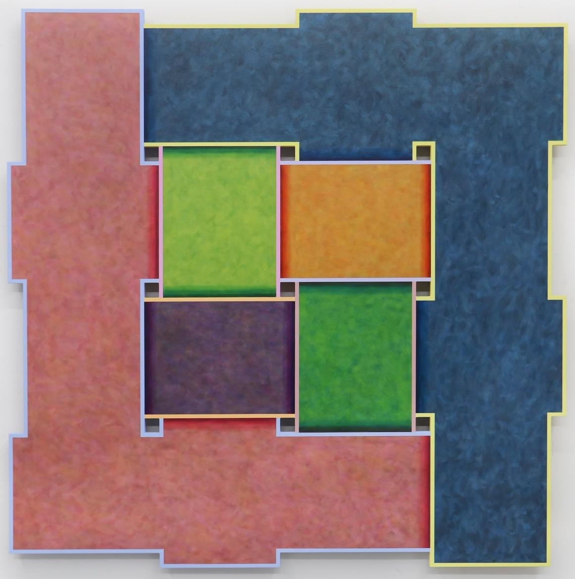 Abstract Painting di Daniel Byrd - Blocco (#1)