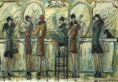 At the bar