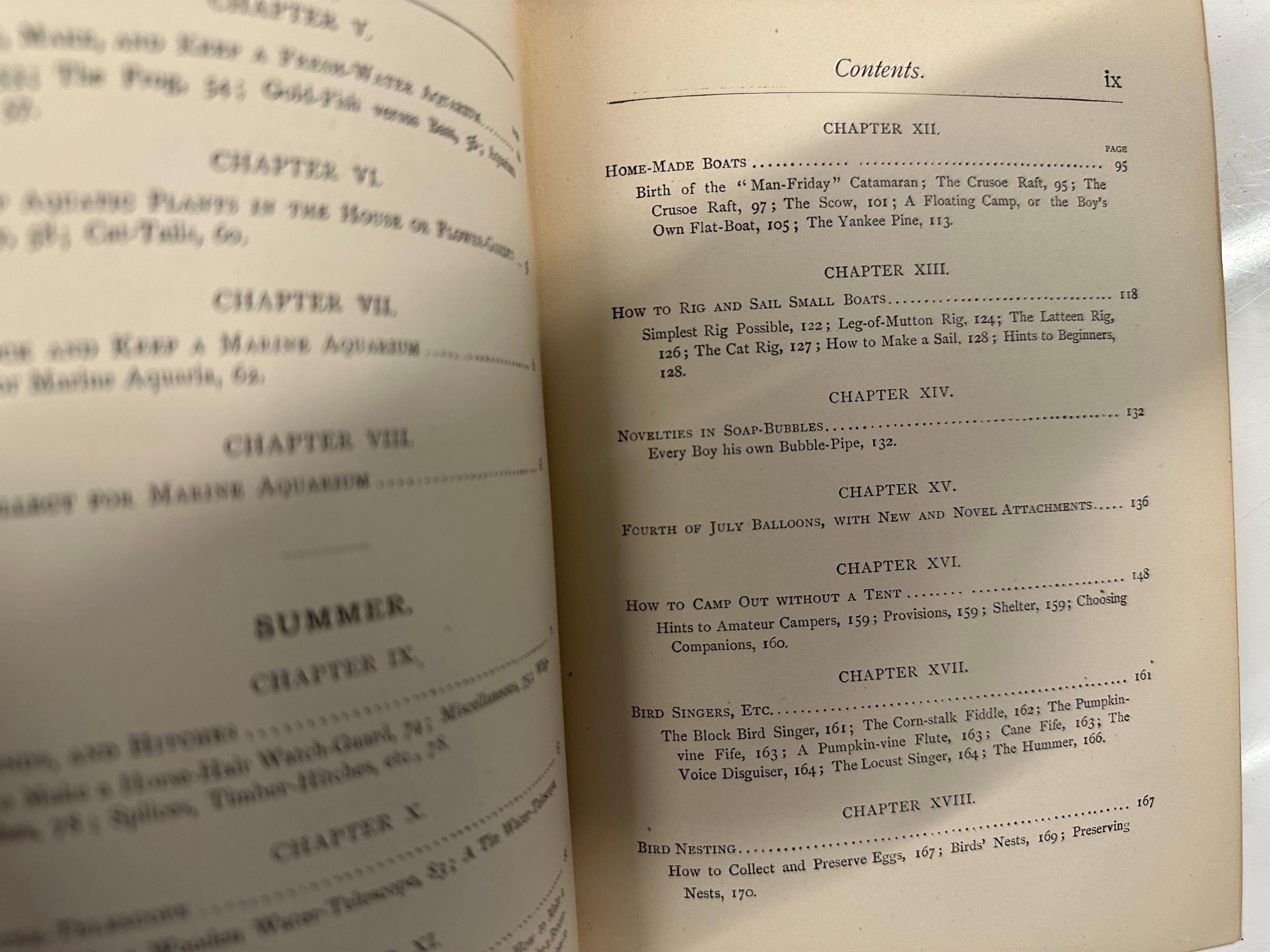 Il manuale del ragazzo americano - 1a edizione 1882 - Daniel Carter Beard 3