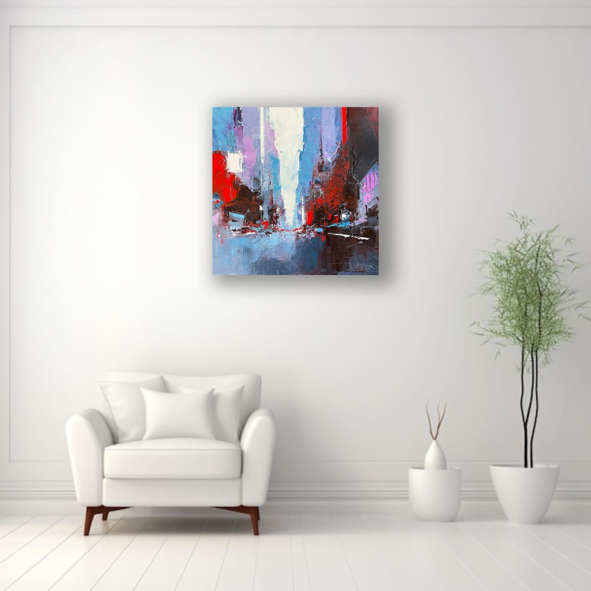 This exceptional artwork is currently on display and available for sale at Signet Contemporary Art Gallery and online.

Dive into the bustling streets of the Big Apple with Daniel Castan's electrifying masterpiece, 