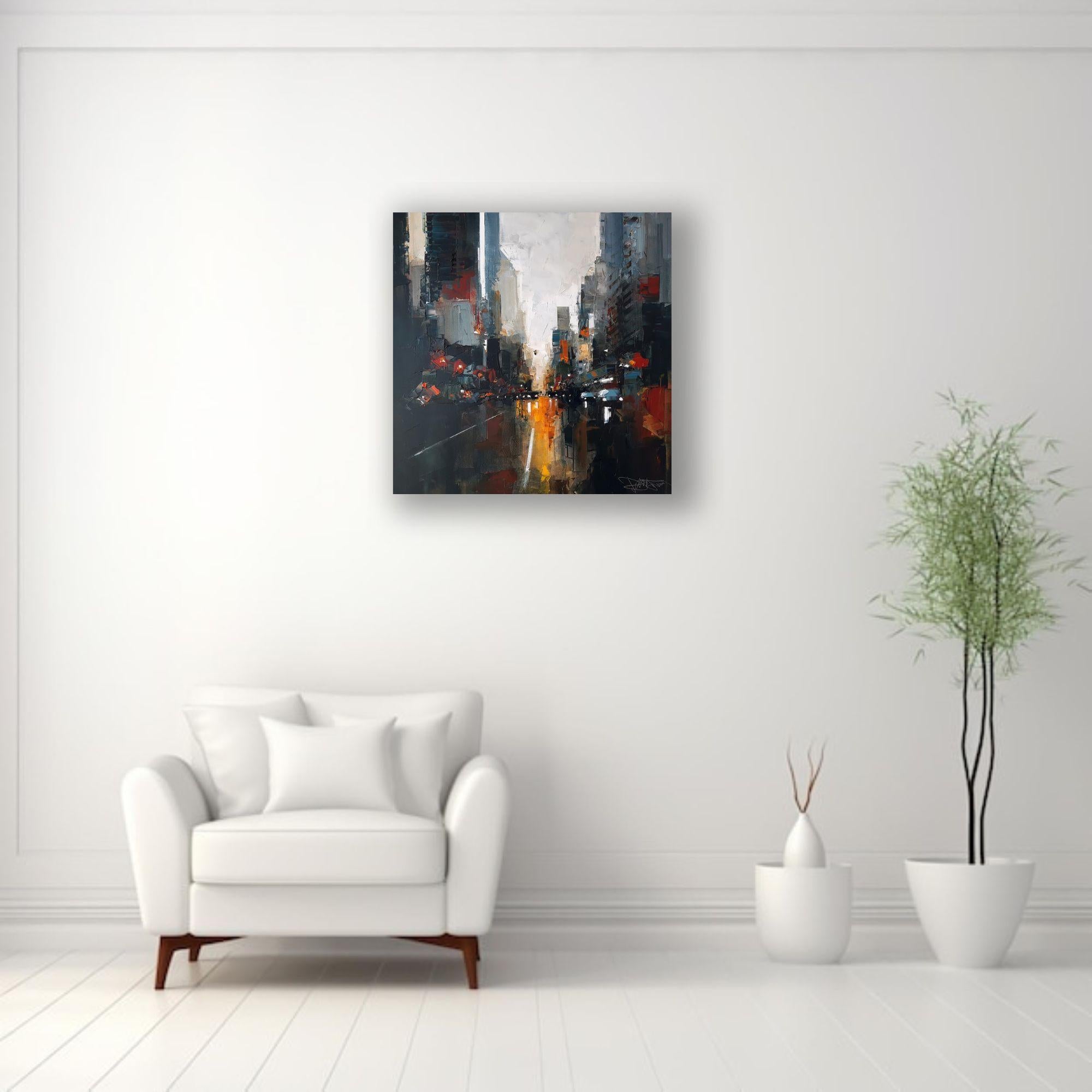 This exceptional artwork is currently on display and available for sale at Signet Contemporary Art Gallery and online.

Step into the mesmerizing chaos of New York City with Daniel Castan's 