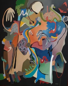 Art abstrait contemporain français par Daniel Cayo -  Oh ! Calypso
