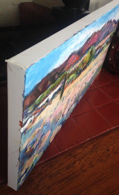 Dopo la pioggia di primavera, Pittura, Acrilico su tela