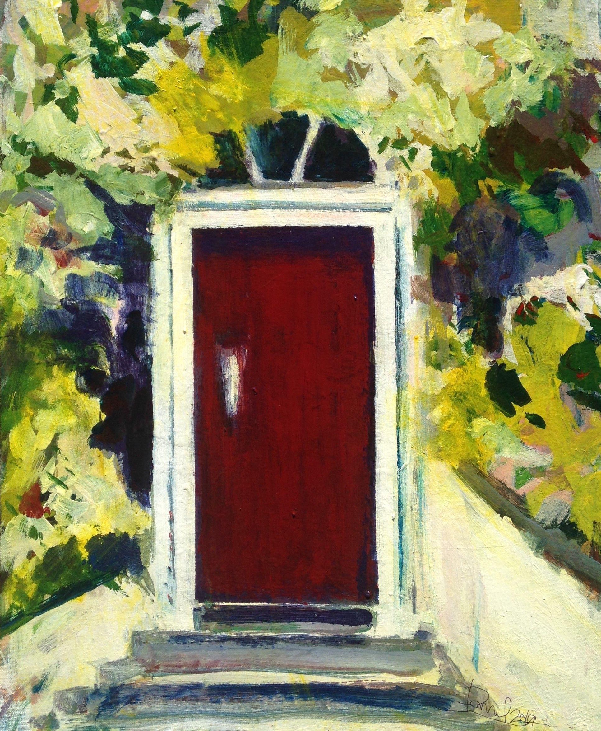 Door in the Wall, Painting, Acrylic on Other
