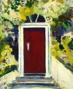 Porte dans le mur, peinture, acrylique sur autre