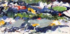 Lake Romance, Painting, Acrylic on Canvas