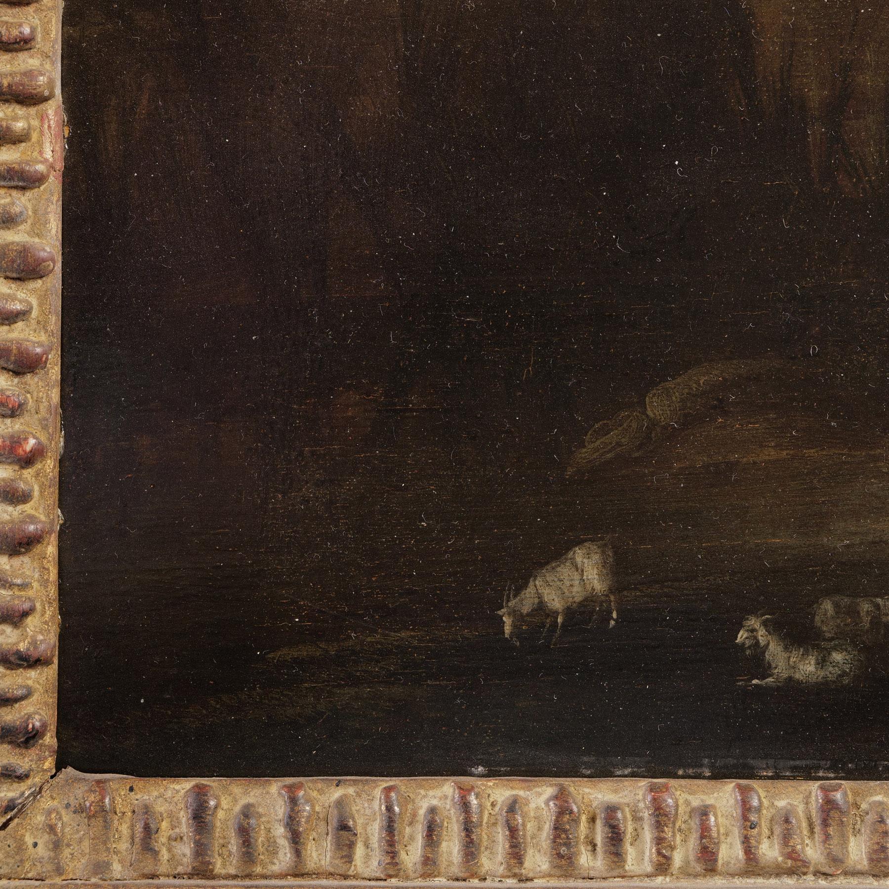 Daniel Cletcher Pintura del siglo XVII Óleo sobre tabla de madera 1628 Den Haag Flamenco en venta 3