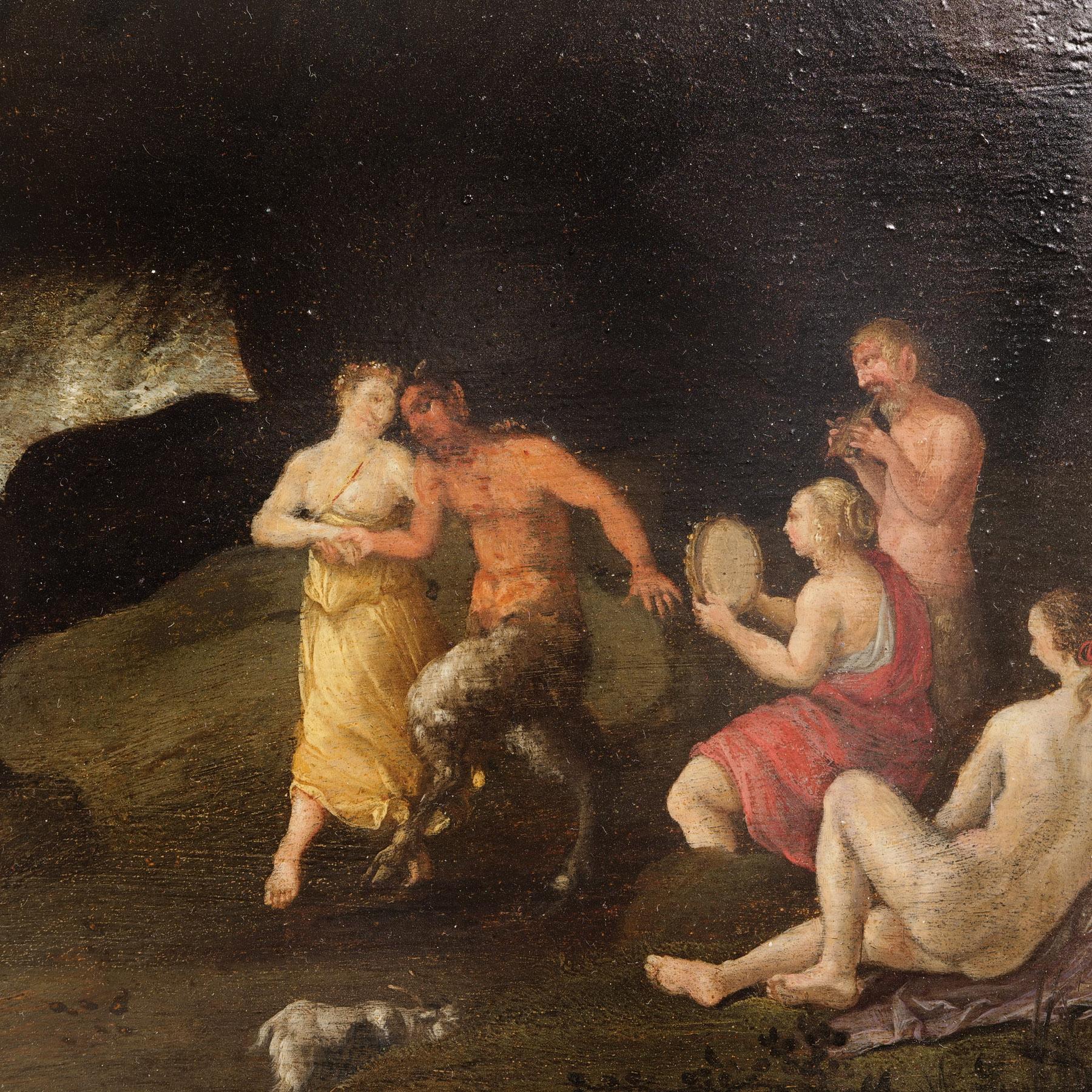 Daniel Cletcher Pittura del XVII secolo Olio su pannello di Wood 1628 Den Haag Fiammingo In condizioni buone in vendita a Münster, DE