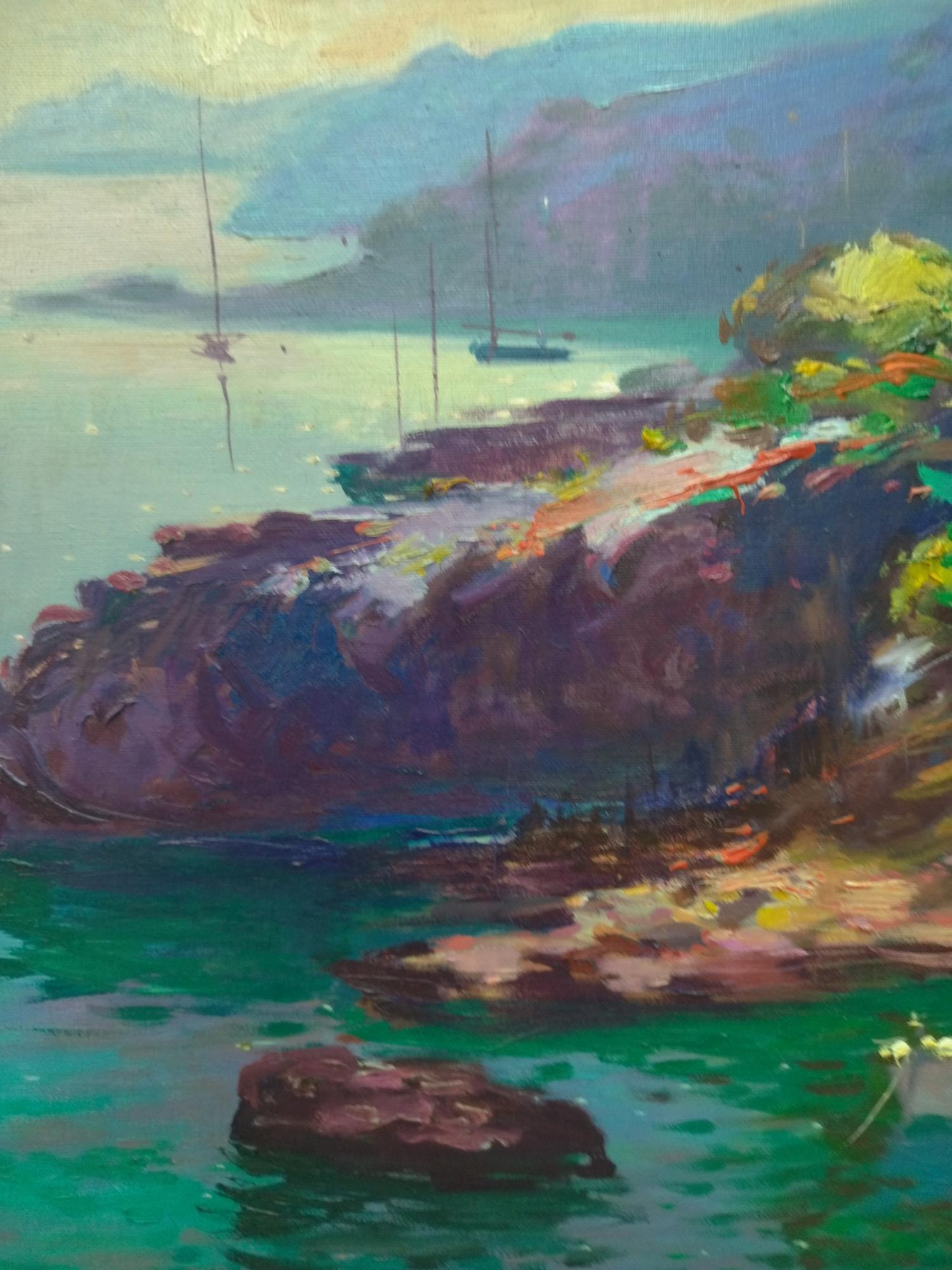   original expressionist acrylic painting. frame
Painter and draftsman born in Ciutat de Mallorca in 1943. In 1959 moved his address to Barcelona. He was a student of the School of Arts and Crafts of Palma and of Sant Jordi de Barcelona.

From the