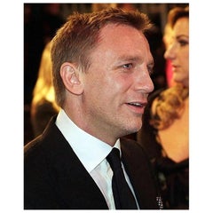 Daniel Craig Authentic Strand of Hair with a Certificate of Authenticity