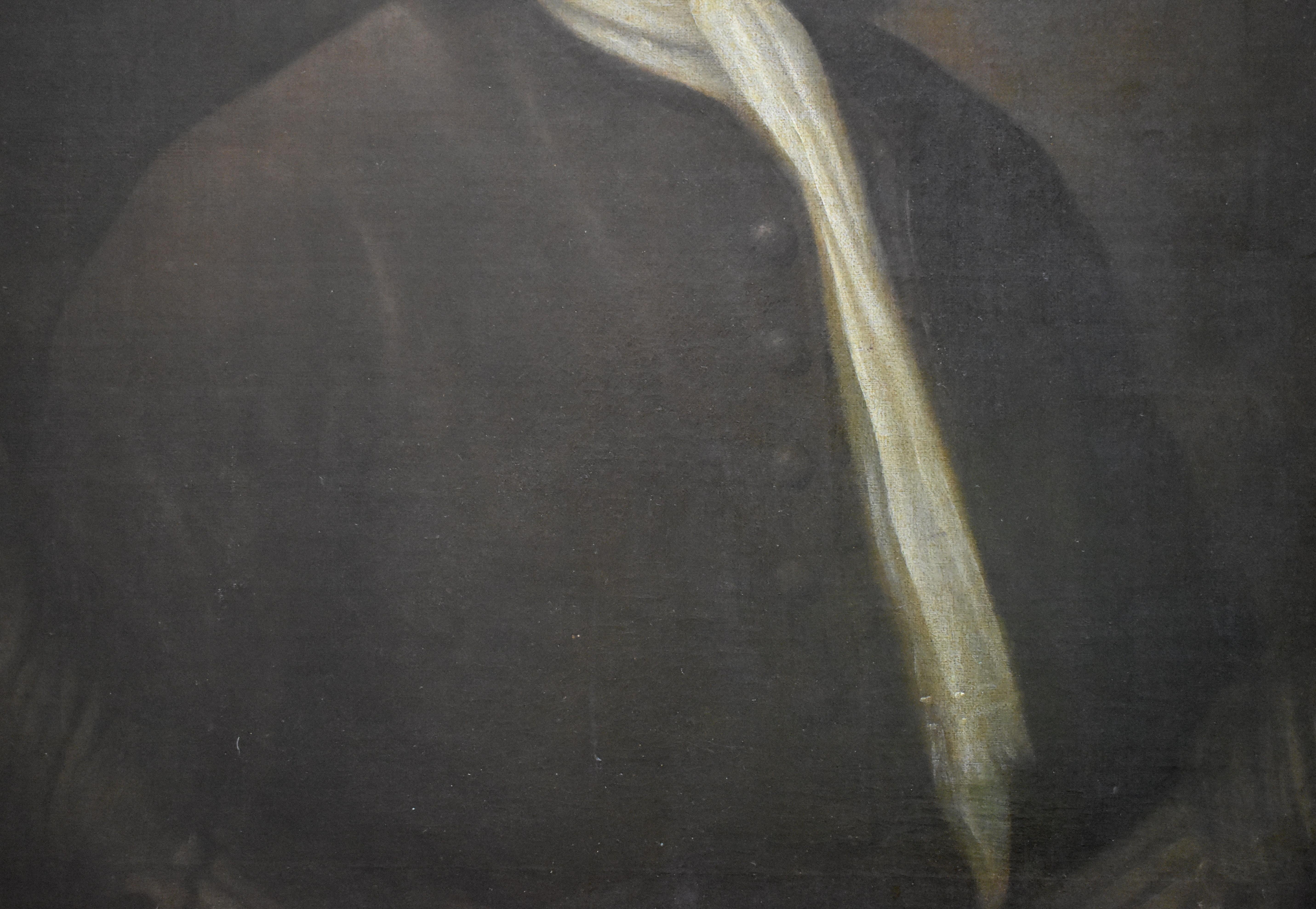 Daniel De CONING (1660-1727) Portrait d'un homme loup-garou  - Maîtres anciens Painting par Daniel De Coning