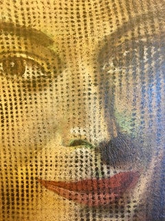 Portrait of a lady with veil