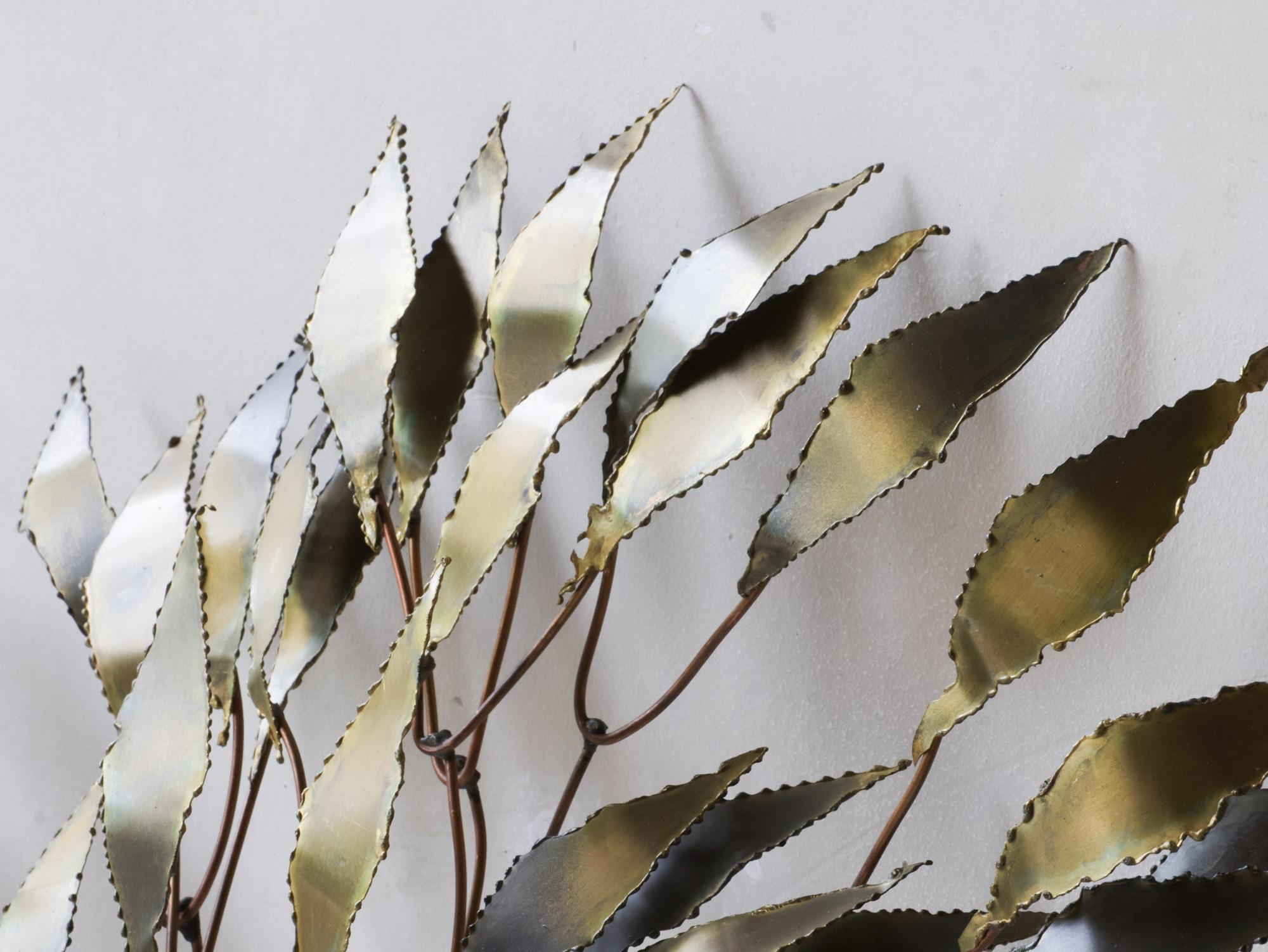 Mid-Century Modern Daniel d'Haeseleer tree wall sculpture For Sale