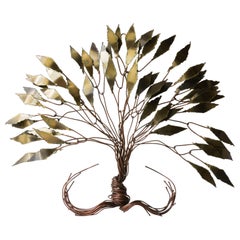Daniel d'Haeseleer Baum-Wandskulptur