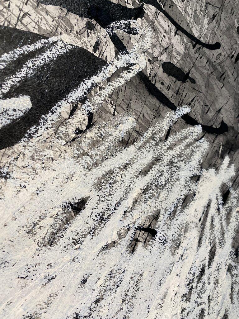 Asemisch N009.23 (Abstrakt), Painting, von Daniel Diaz-Tai