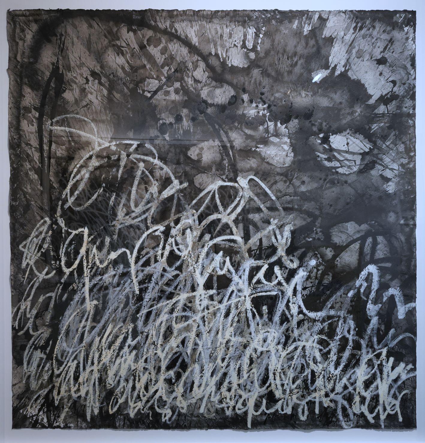 Daniel Diaz-Tai Abstract Painting – ASEMIC N050.20