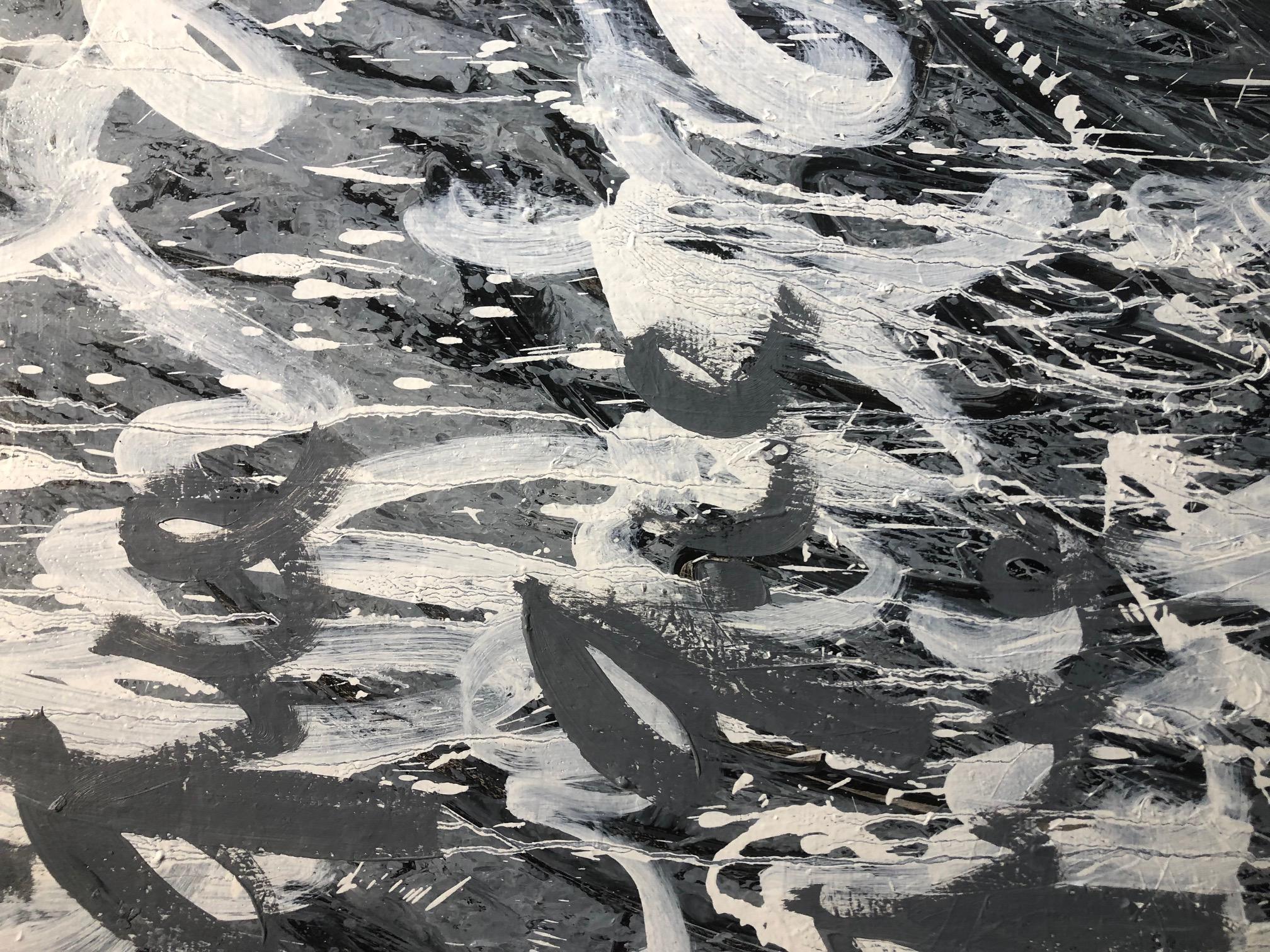 ASEMIC N051.20 - Abstract Drawing Nero di Daniel Diaz-Tai