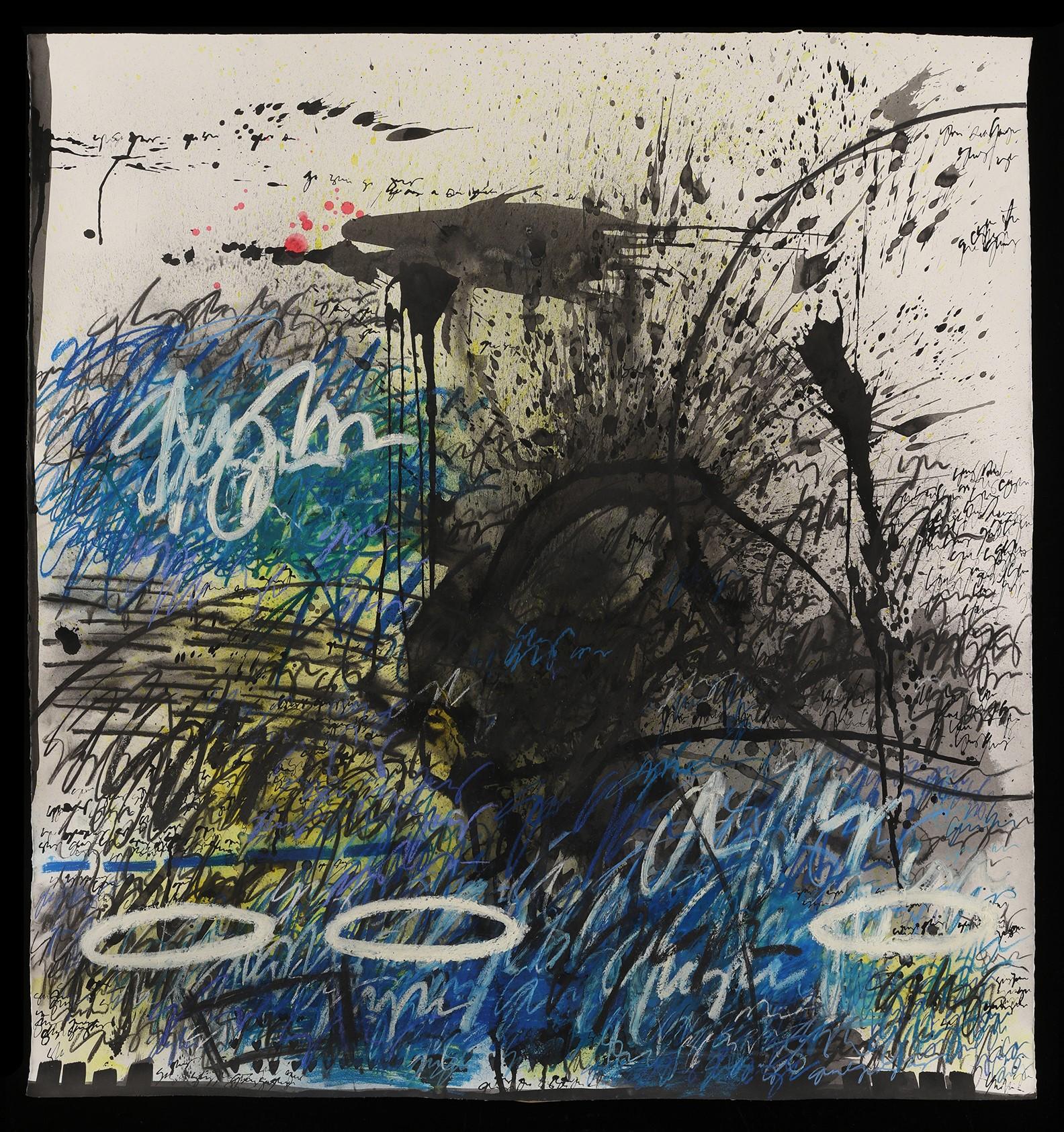 Daniel Diaz-Tai Abstract Painting - Harmonious Rhetoric N004