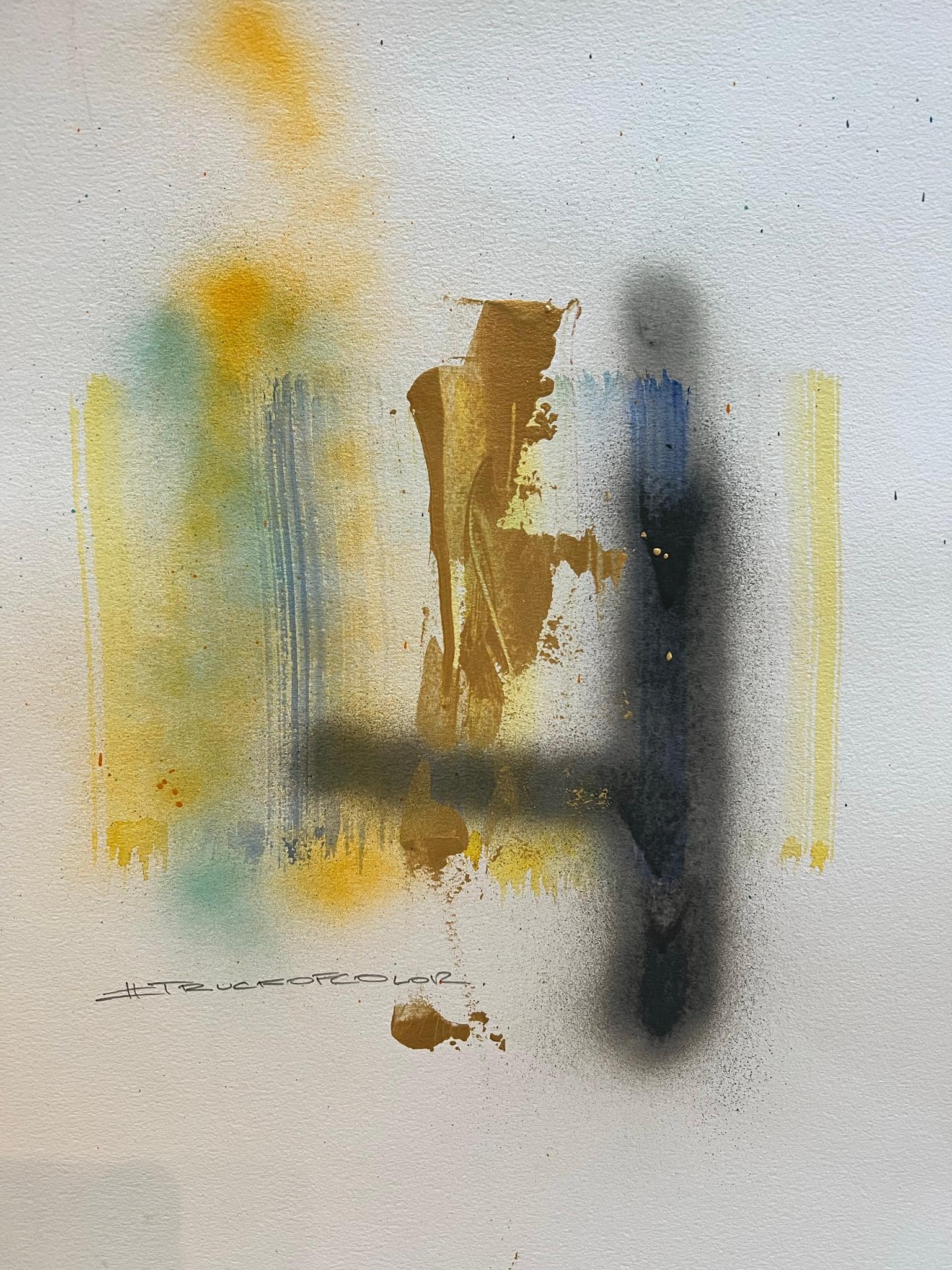 Daniel Djuro-Goiricelaya  Abstract Painting - Truck Of Color 001