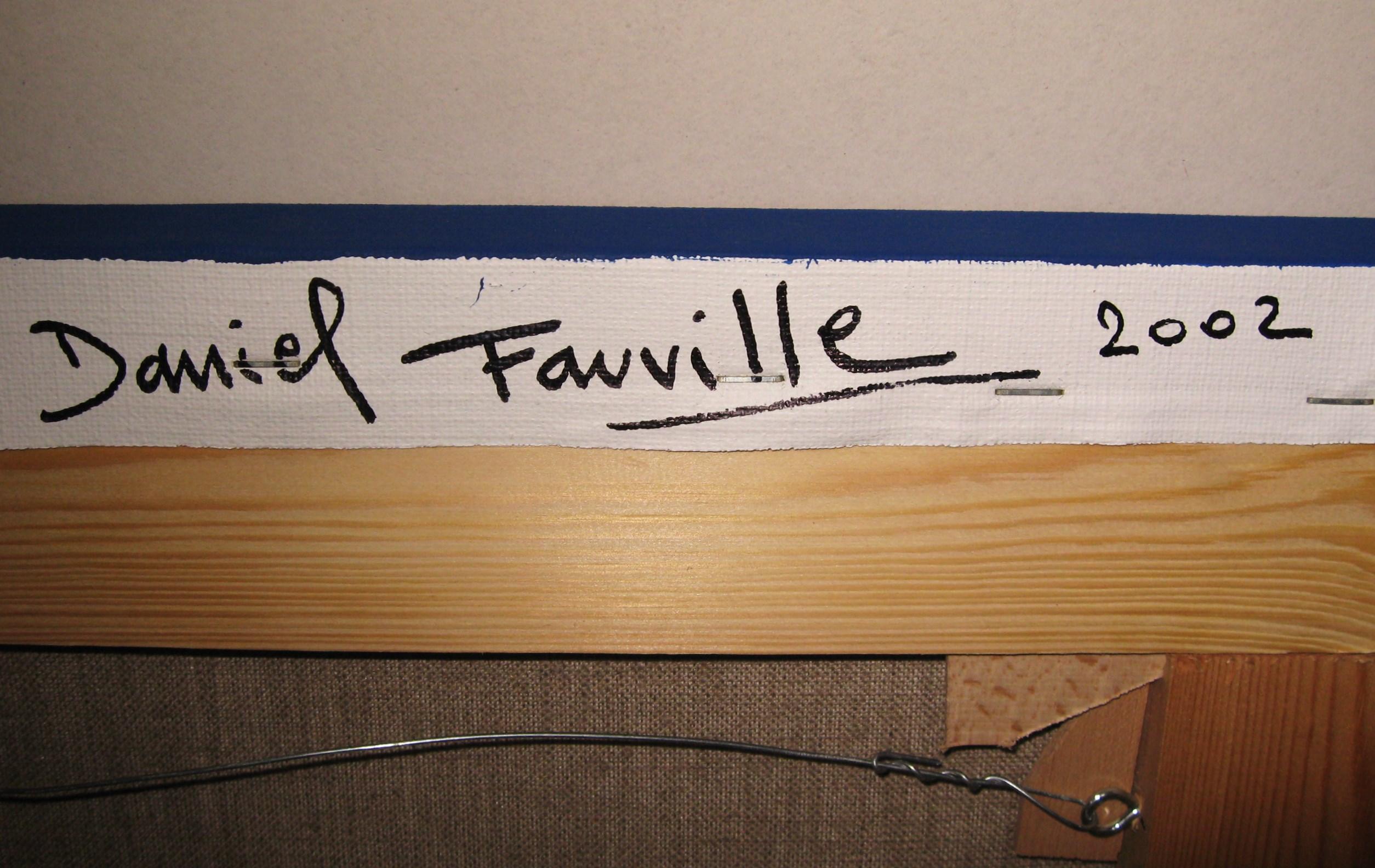 Daniel Fauville, 2002 (Handbemalt) im Angebot