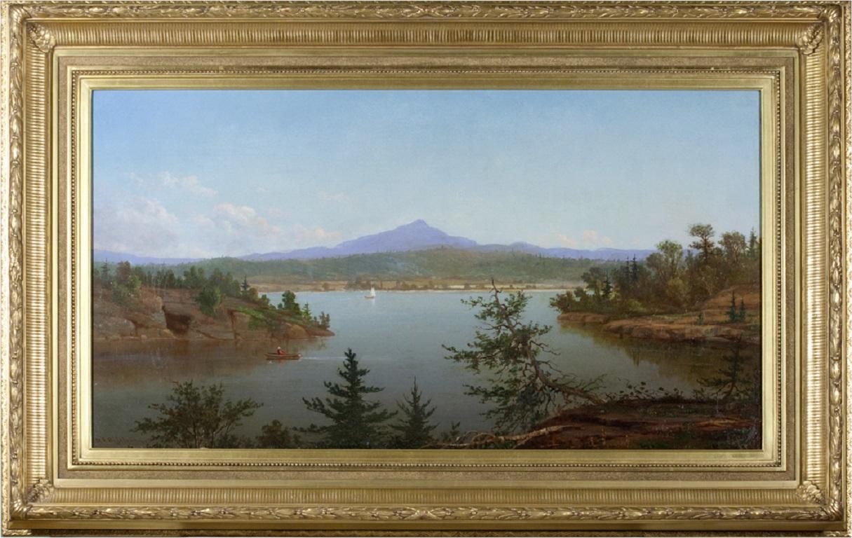 Lago in montagna - Painting di Daniel Folger Bigelow