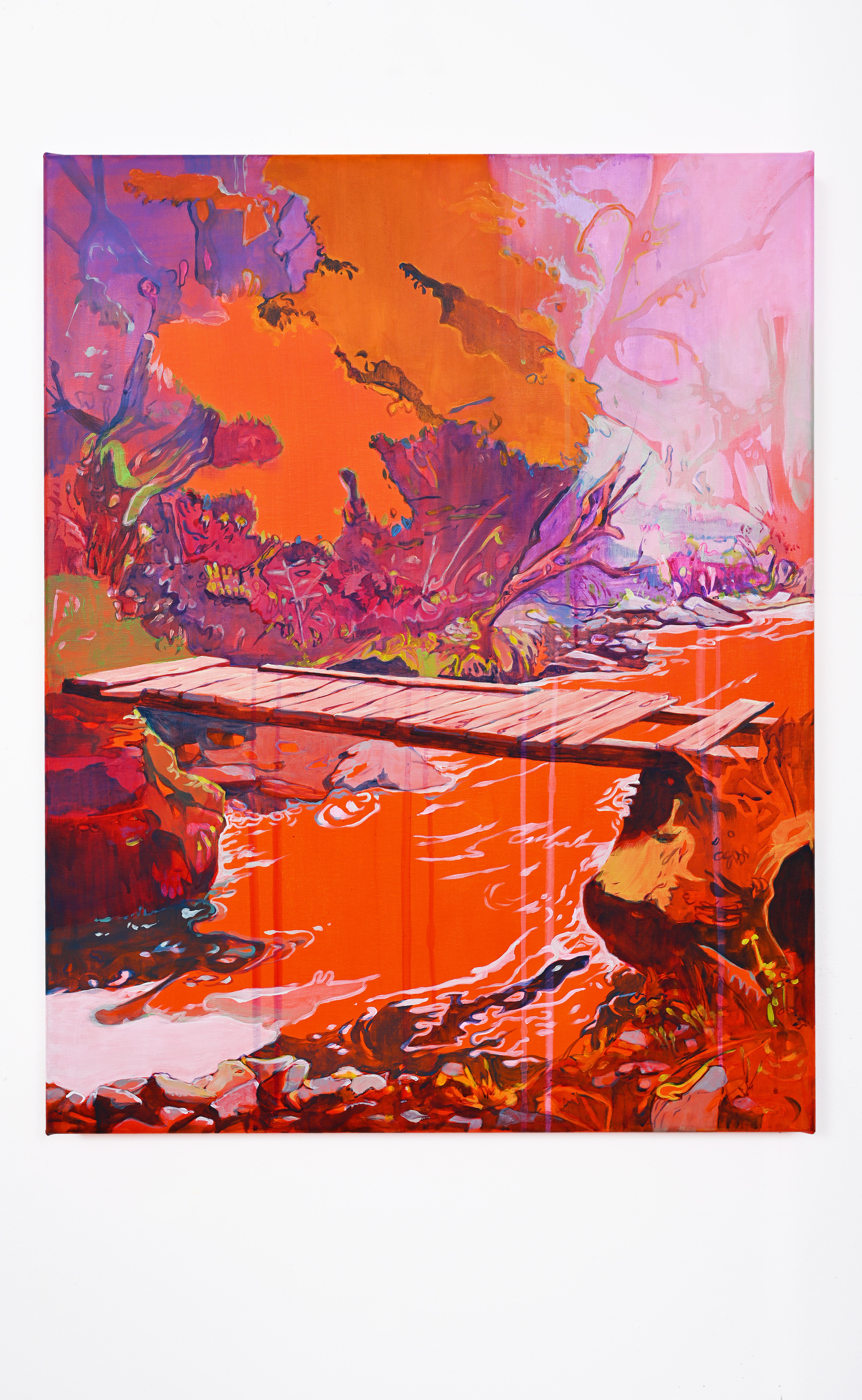Unité à l'automne - Painting de Daniel Freaker 