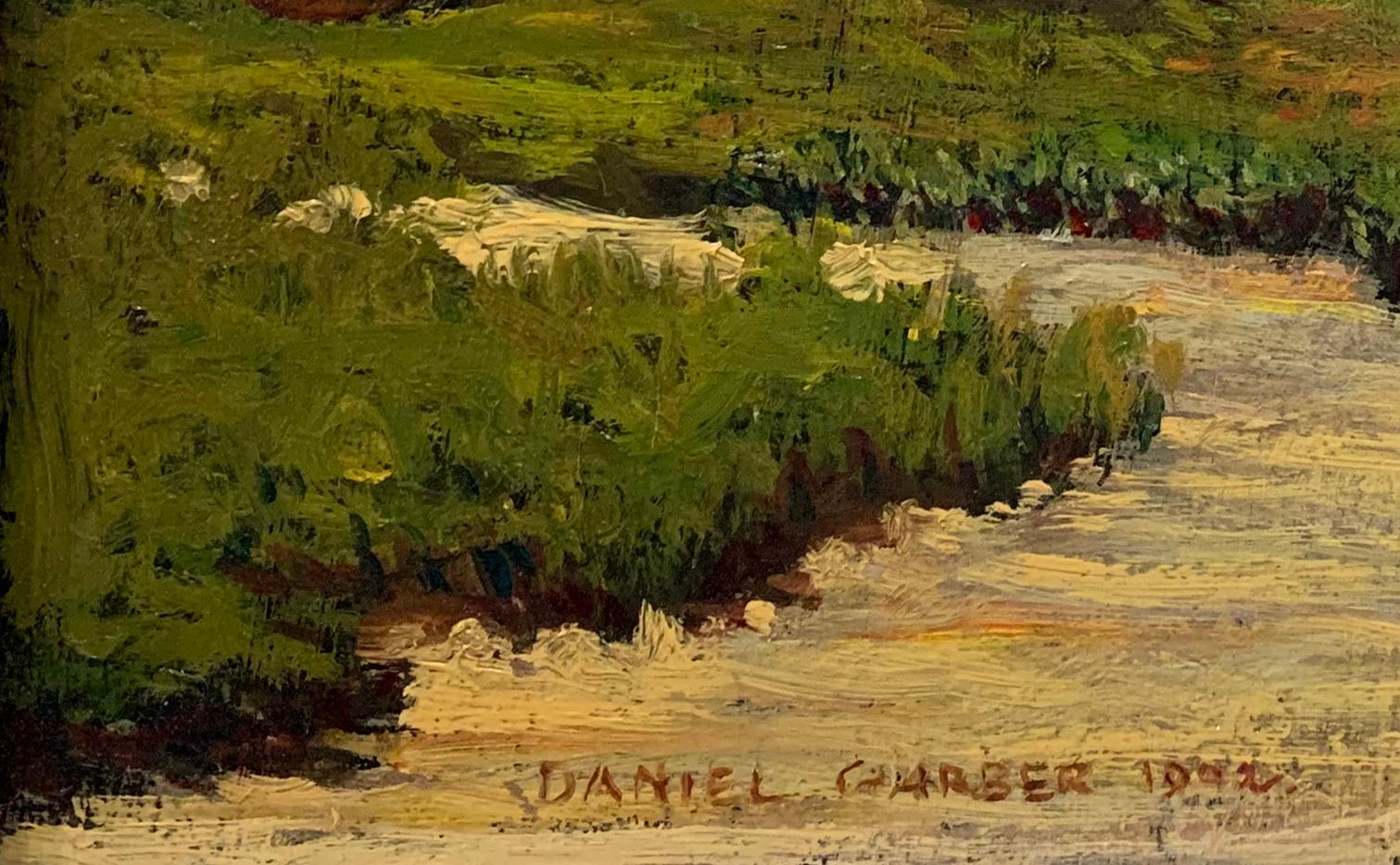 Daniel Garber, The Stream, Oil on Board, 1902 For Sale 2