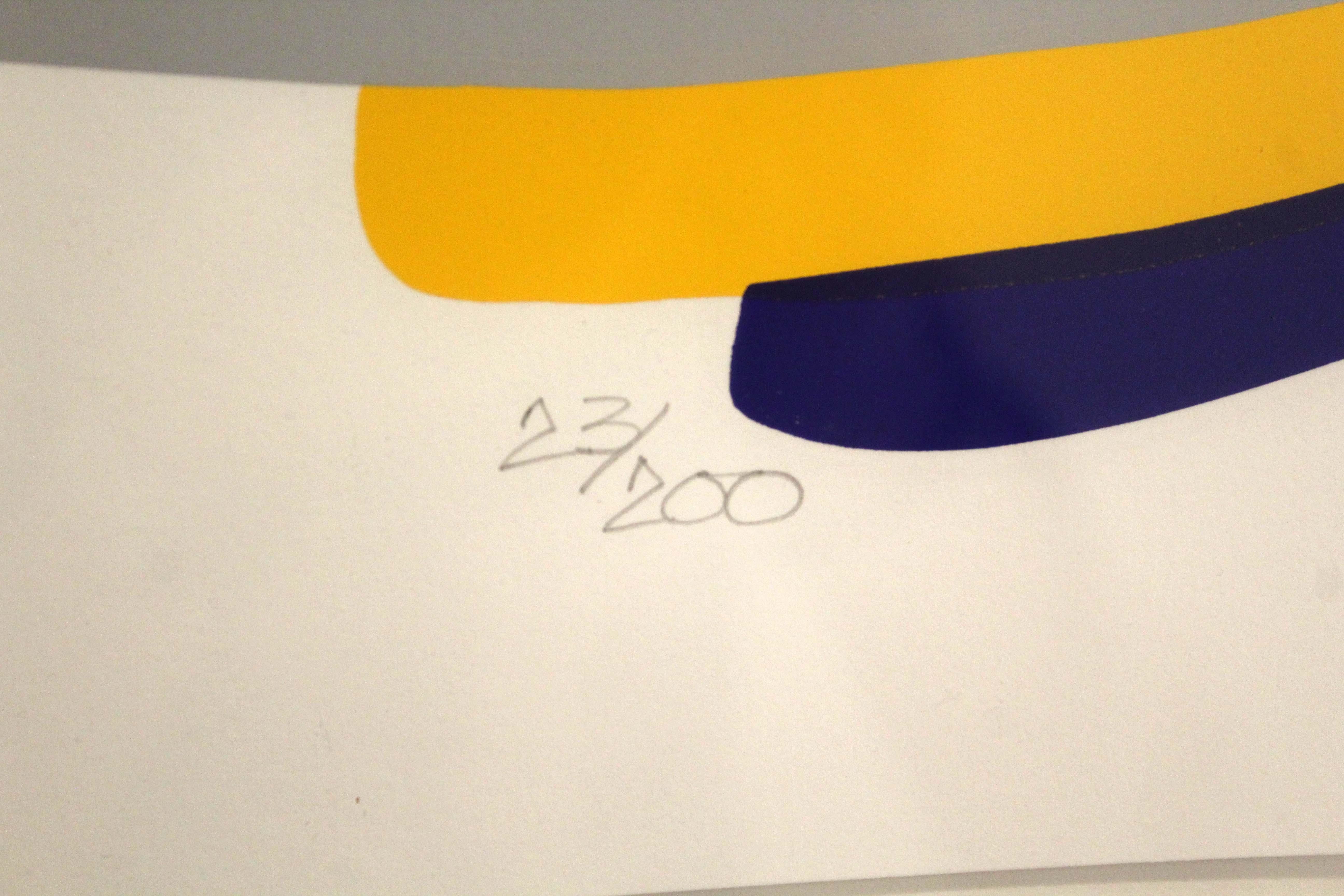 Daniel Gelakoska Dakota Sun Shield 1984 Signed Contemporary Serigraph 23/200 3
