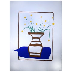 Daniel Gelakoska Flores en relieve Serigrafía contemporánea con relieve Artista