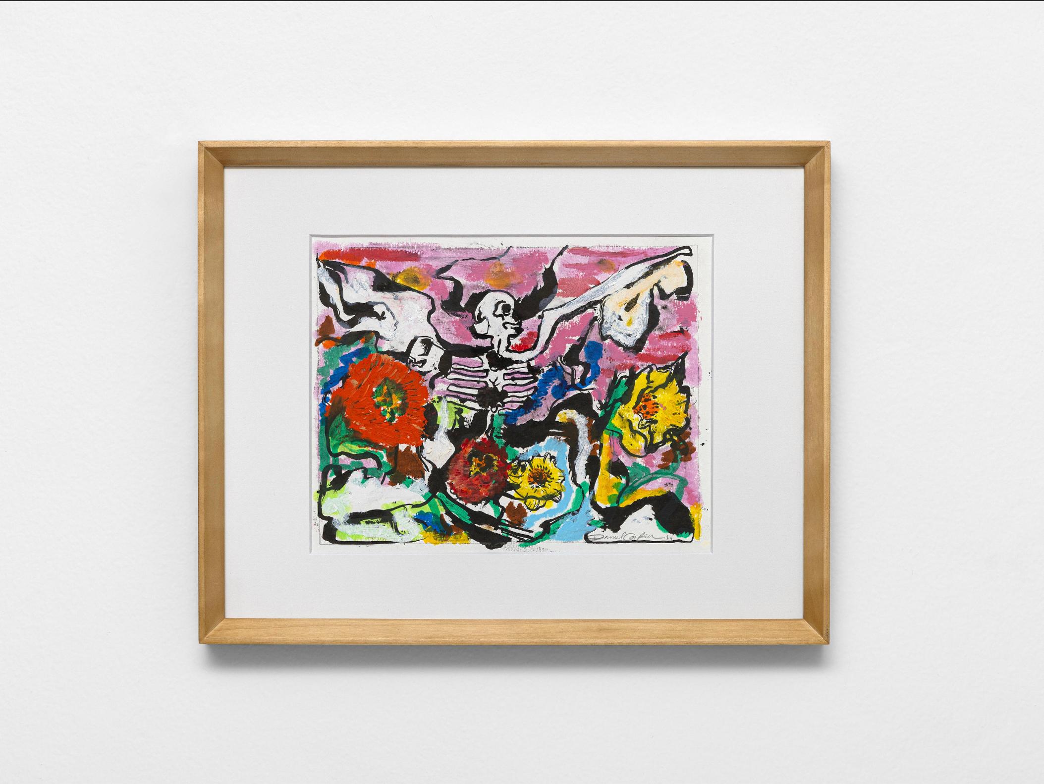 Lo spirito rimane - Painting Espressionismo astratto di Daniel Gibson