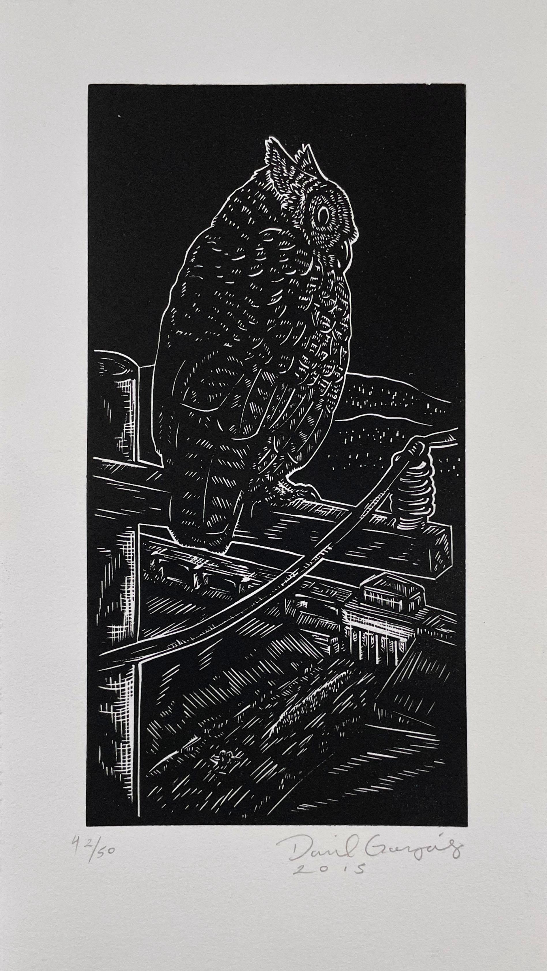 Owl, by Daniel Gonzalez For Sale 1