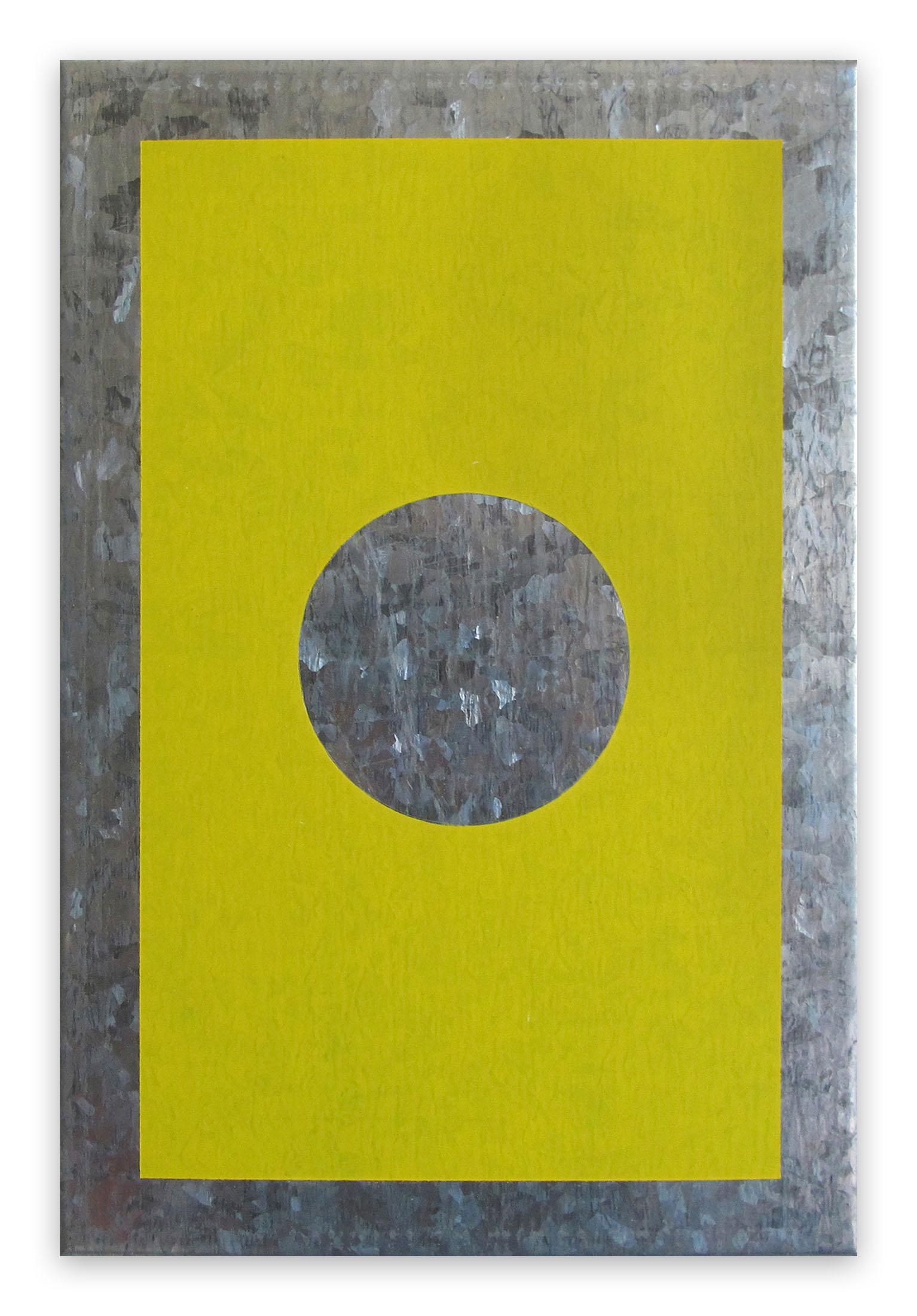 O5A-B, 2018 (Pittura astratta) - Painting di Daniel Göttin