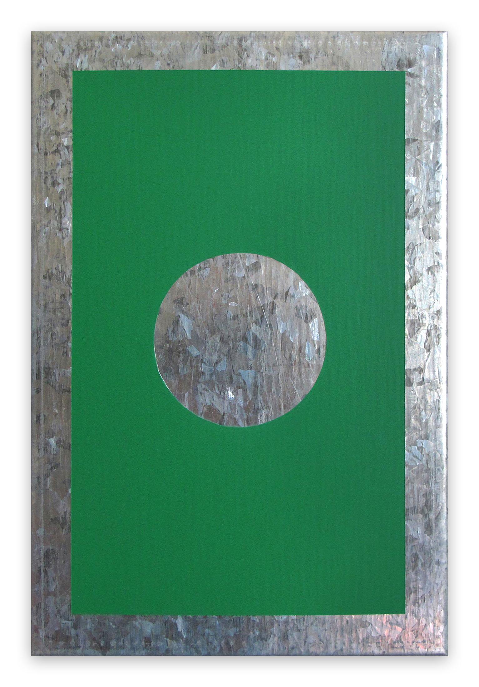 O6A-B, 2018 (Abstraktes Gemälde) – Painting von Daniel Göttin