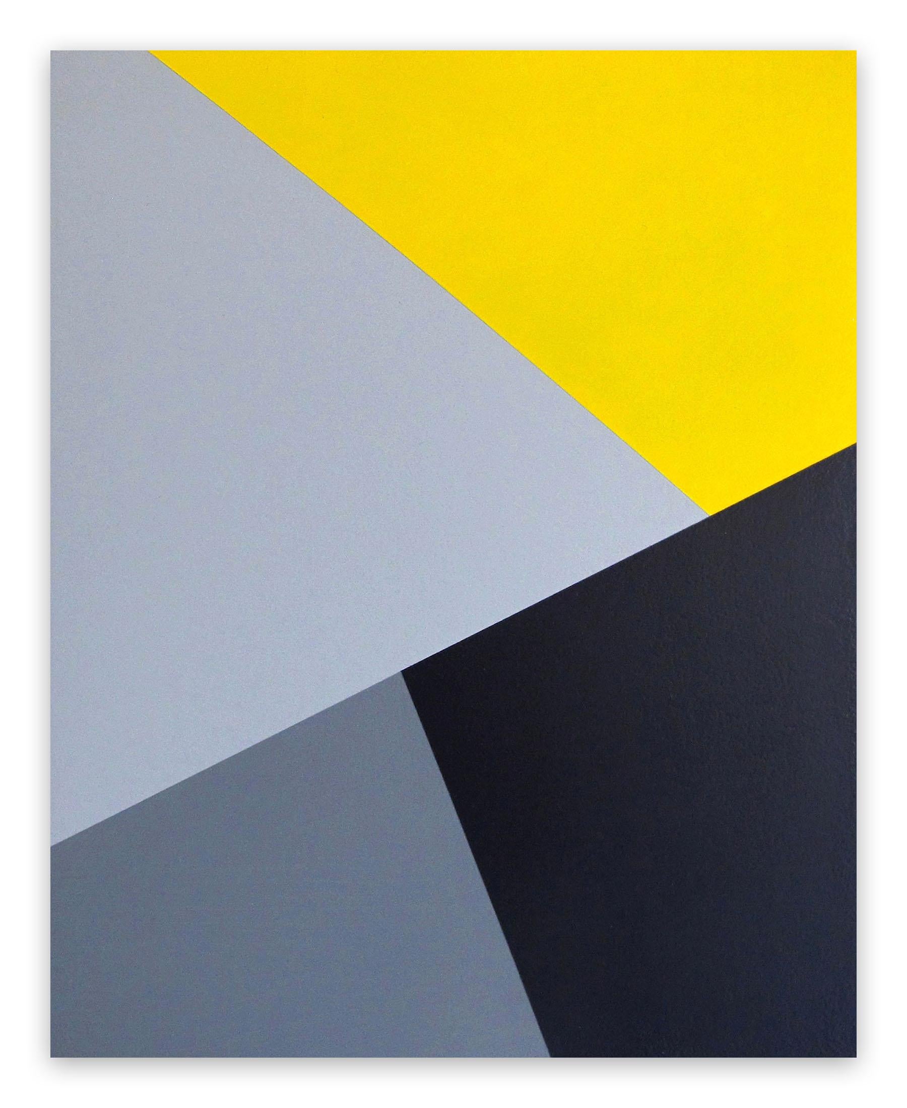 Daniel Göttin Abstract Painting – Slopes B4 (Abstraktes Gemälde)