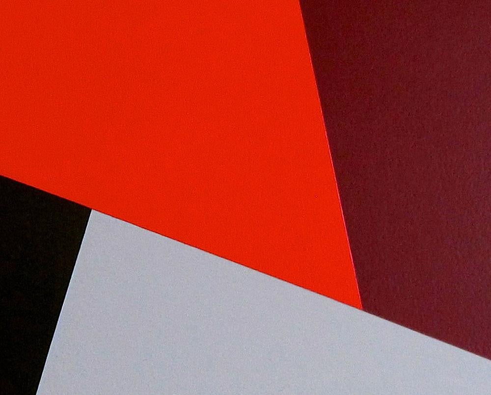 Piste B6 (Pittura astratta) - Painting Astratto di Daniel Göttin