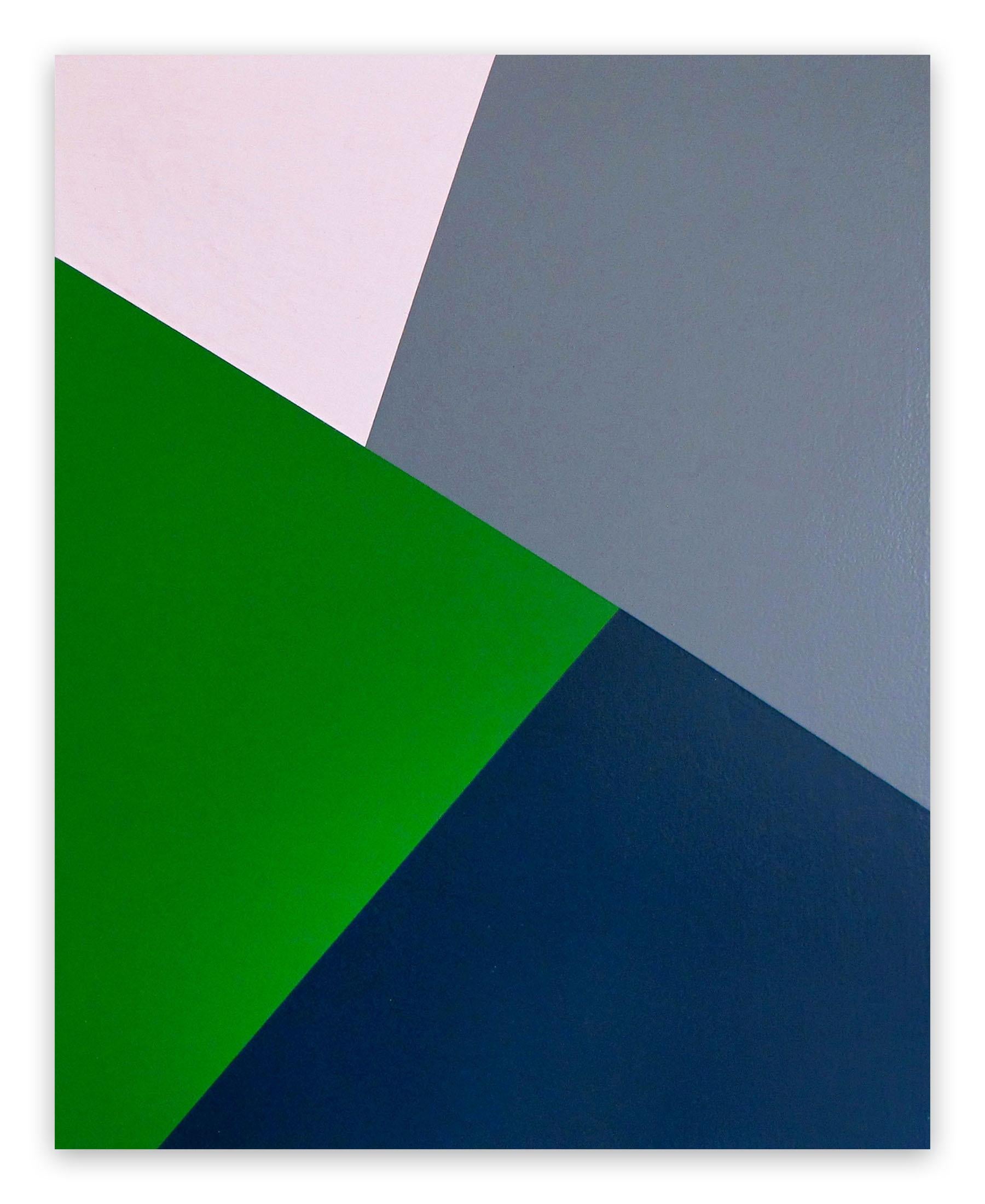 Daniel Göttin Abstract Painting – Slopes B8 (Abstraktes Gemälde)