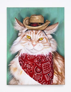 Cowboy Kitty (Cameo Tabby)