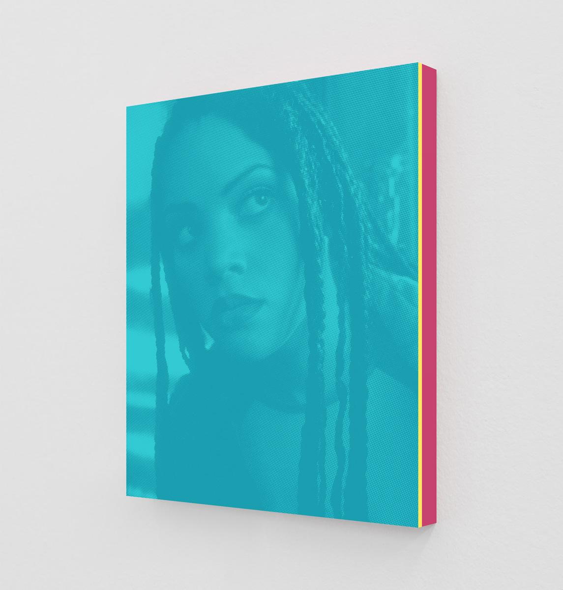 Bianca Lawson as Cynthia (Electric Blue) - Print by Daniel Handal