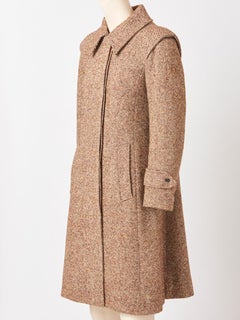 Daniel Hechter: Donegal Tweed-Mantel aus den 70ern