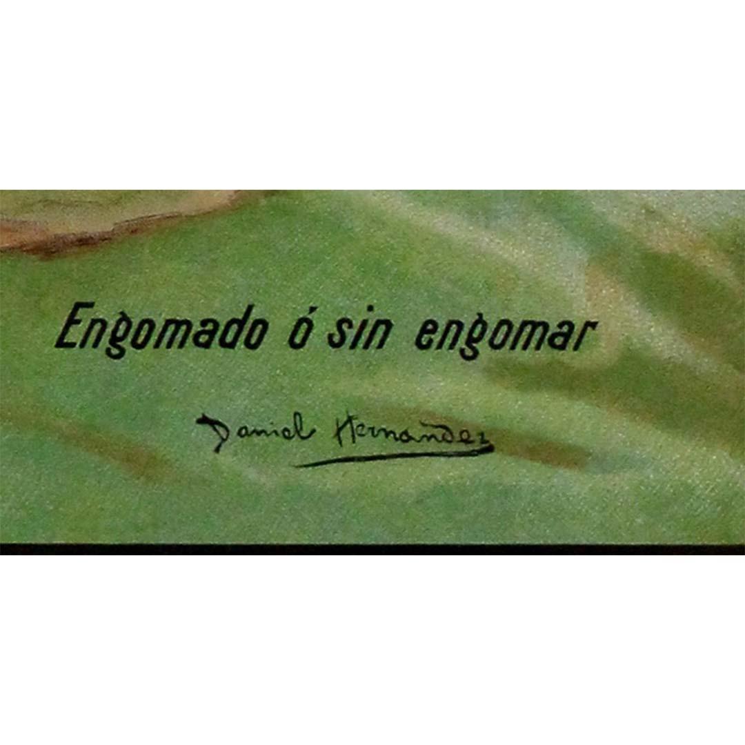 Jugendstil-Werbeplakat für Fumar el papel JOB, um 1900 im Angebot 1
