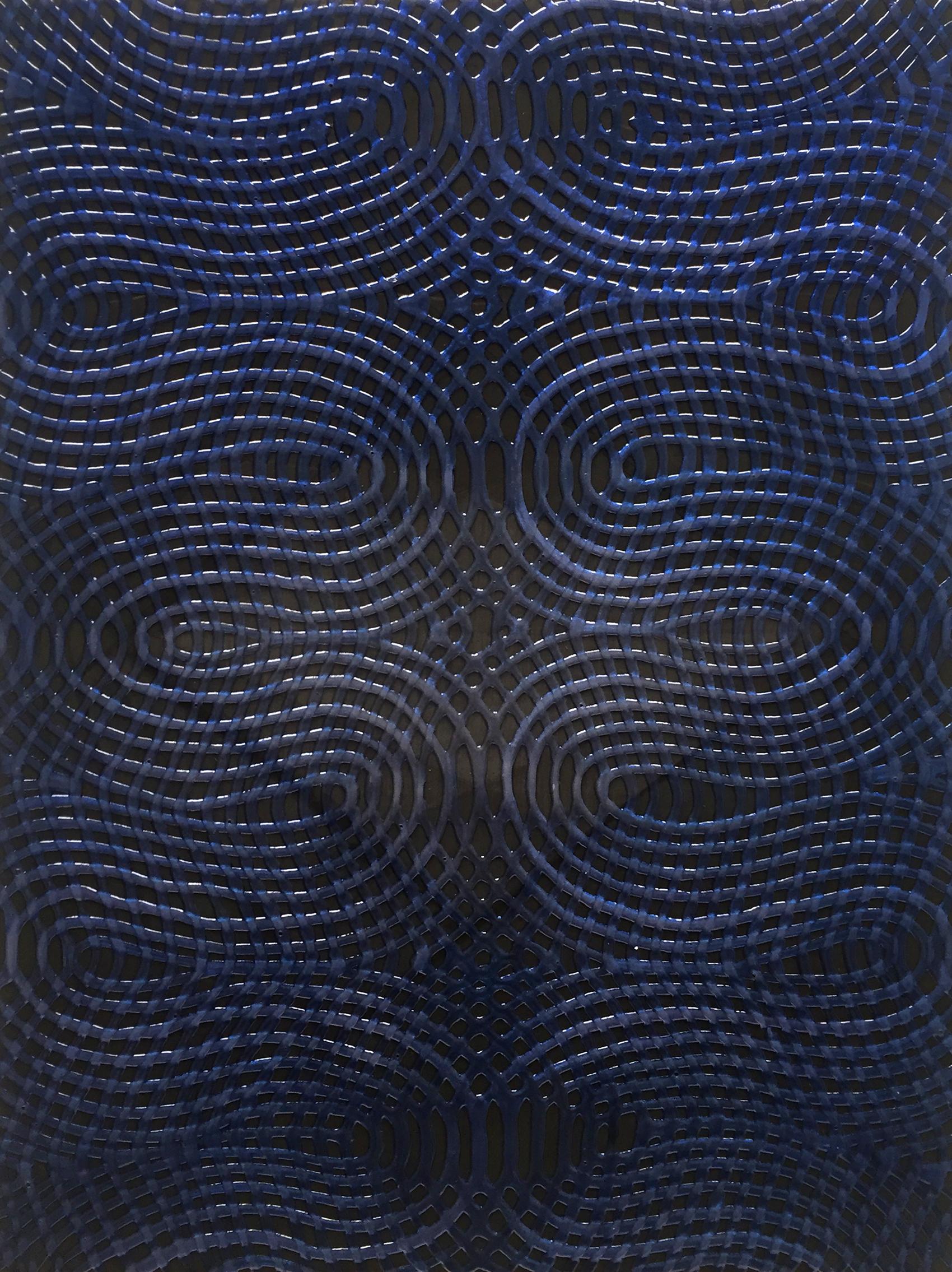 Daniel Hill,  Untitled-13 2018, acrylic, 15 x 11 inches