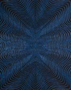 Daniel Hill,  Senza titolo-9 2018, acrilico, 30 x 24 pollici